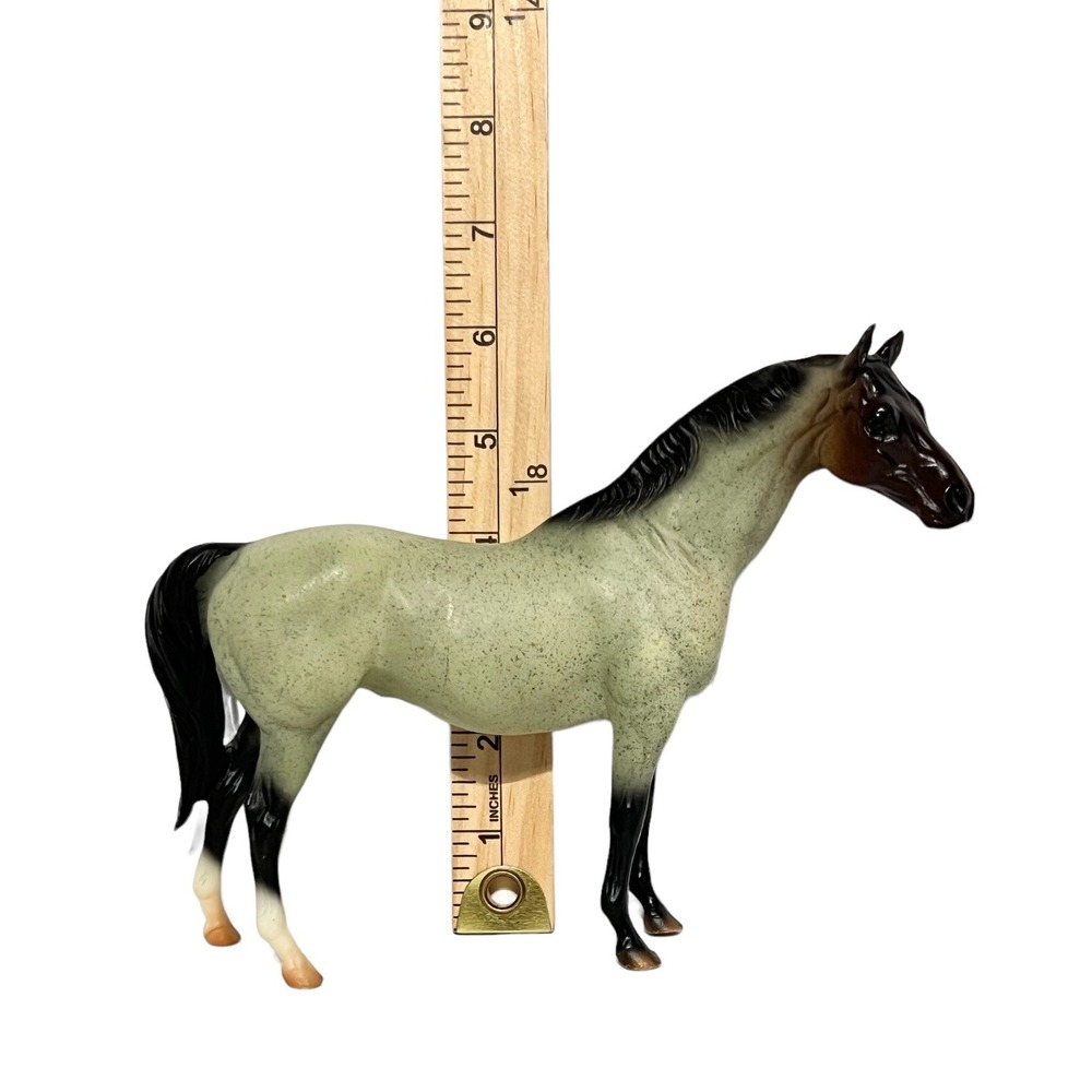 Breyer‎ Molding Co. Horse Speckled Mint Green Brown Face Vintage Figurine - Picture 11 of 12